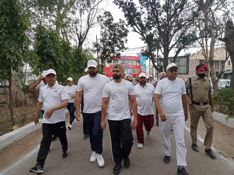 Shaheed Bhagat Singh Nagar residents ran against drugs under the 'War Against Drugs' campaign.